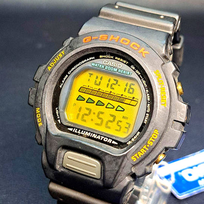 Casio G-Shock DW-6600G-9V vintage watch with quartz movement and original band