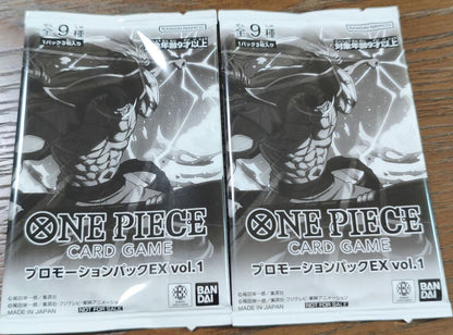 One Piece One Piece Card Promotion Pack EX vol.1 Unopened Pack — Japanese