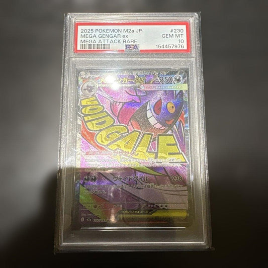 PSA 10 Pokemon Mega Gengar ex MA — M High Class Pack MEGA Dream ex — Japanese