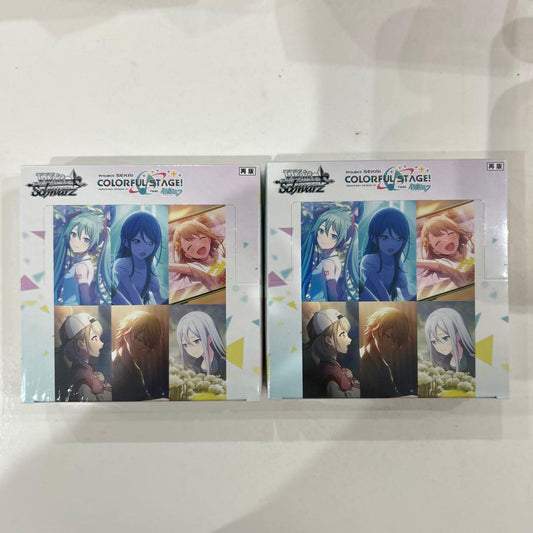Weiss Schwarz New Sealed Weiss Schwarz Project Sekai Vol.2 2BOX Box — Japanese