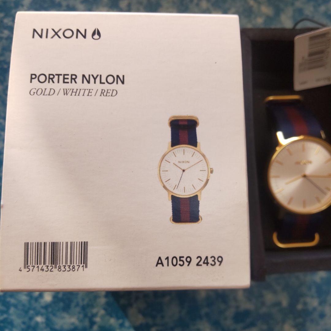 NIXON PORTER NYLON Analog Men's Watch — Japanese