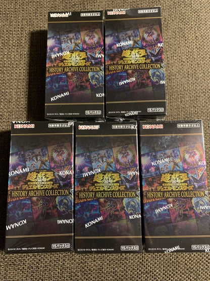 Yu-Gi-Oh Yu-Gi-Oh! History Archive Collection Box — Japanese