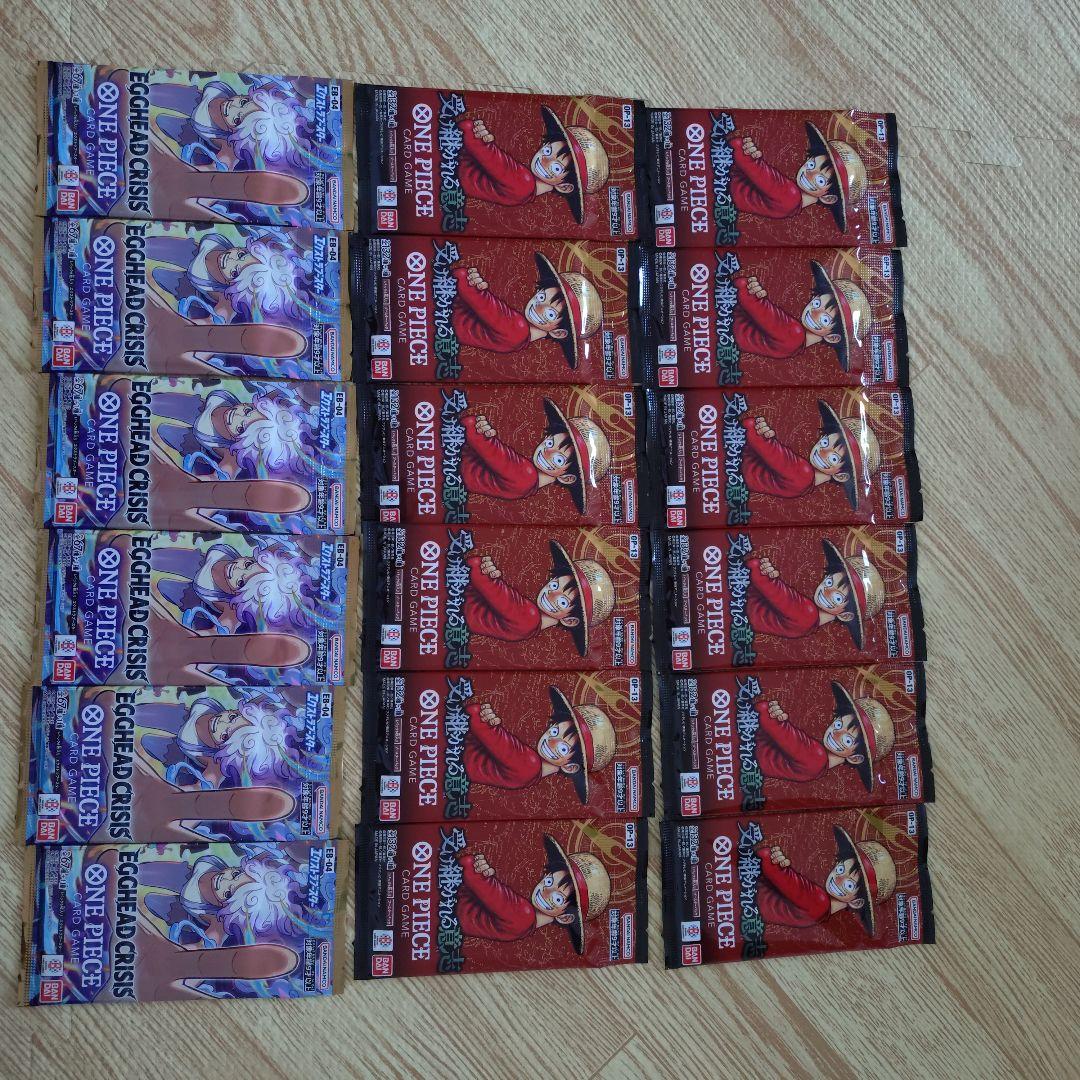One Piece One Piece Card Egg Head Crisis 6 Pack Inherited Will 12 Pack Pack — Japanese