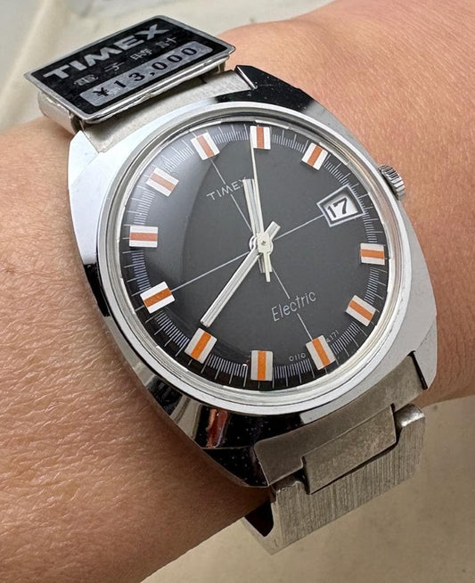 TIMEX Electro Electric Temp Men's Watch — Japanese