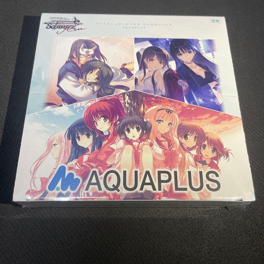 Weiss Schwarz Unopened First Edition Weiss Schwarz Rose AQUAPLUS Box — Japanese