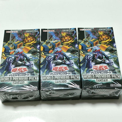 Yu-Gi-Oh Yu-Gi-Oh! World Premiere Pack 2026 Box — Japanese