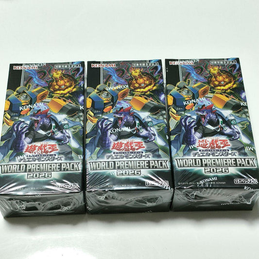 Yu-Gi-Oh Yu-Gi-Oh! World Premiere Pack 2026 Box — Japanese