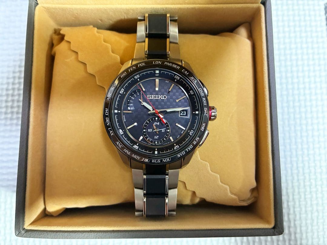 SEIKO SAGA259 Solar Men's Watch — Japanese