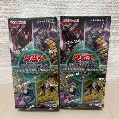 Yu-Gi-Oh Unopened Yugioh OCG Territory World 3 Box Set Box — Japanese