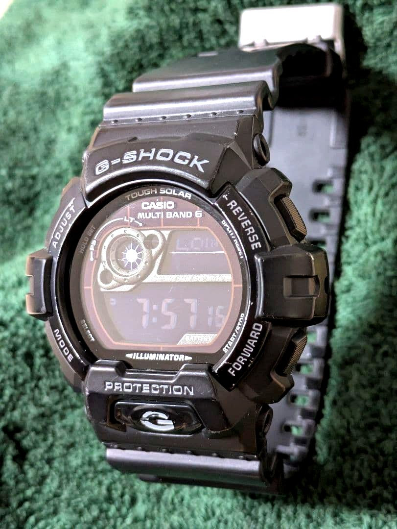 Casio G-Shock GW-8900A black touch solar shock resistant watch Japan import
