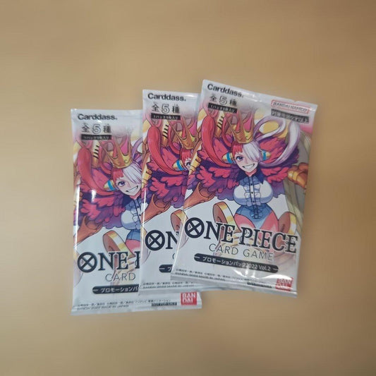 One Piece One Piece Card Promotion Pack 2022 Vol.2 3 Pack Pack — Japanese