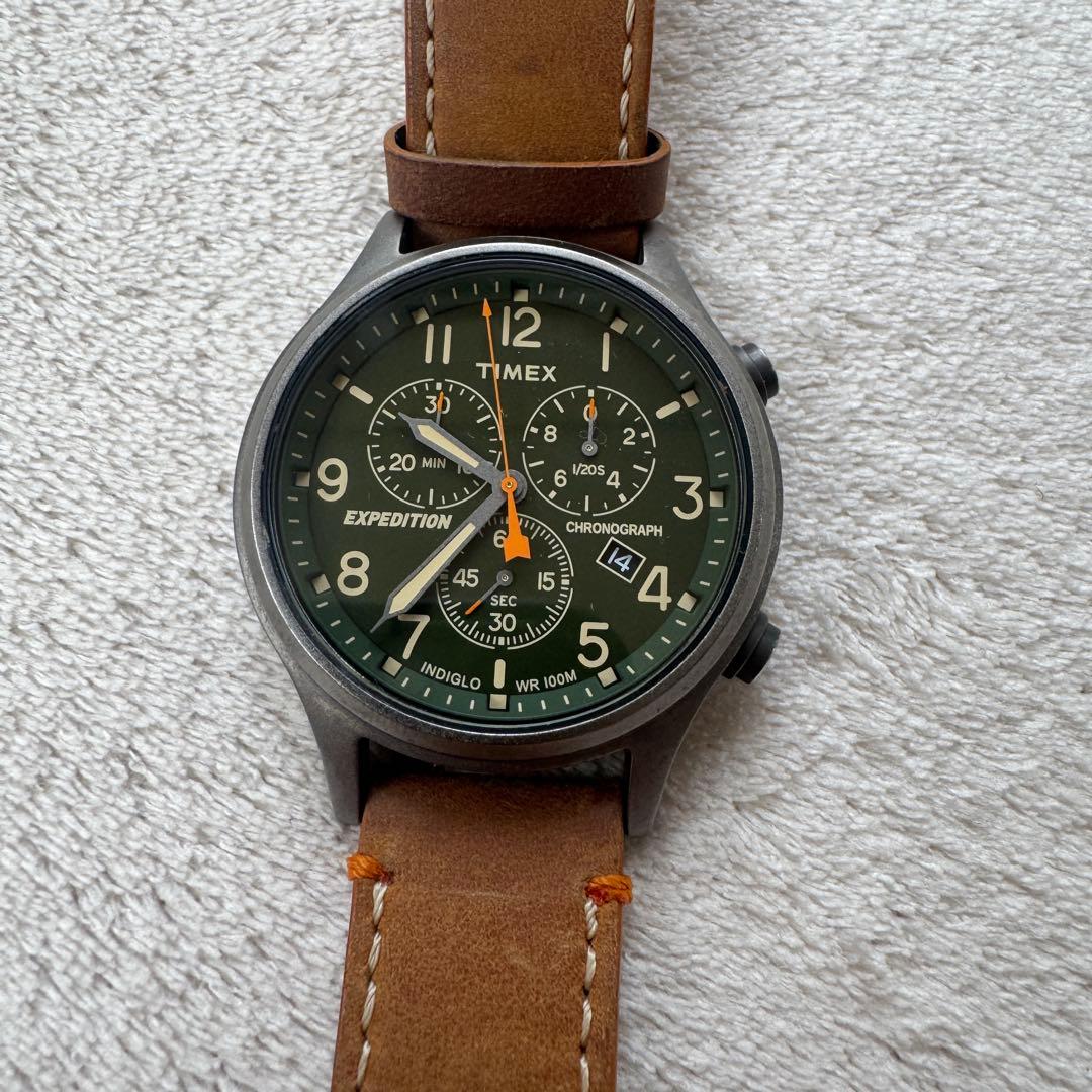 TIMEX Expedition Scout Chronograph Men's Watch — Japanese
