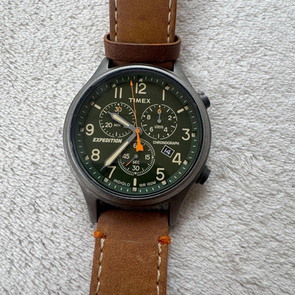 TIMEX Expedition Scout Chronograph Men's Watch — Japanese