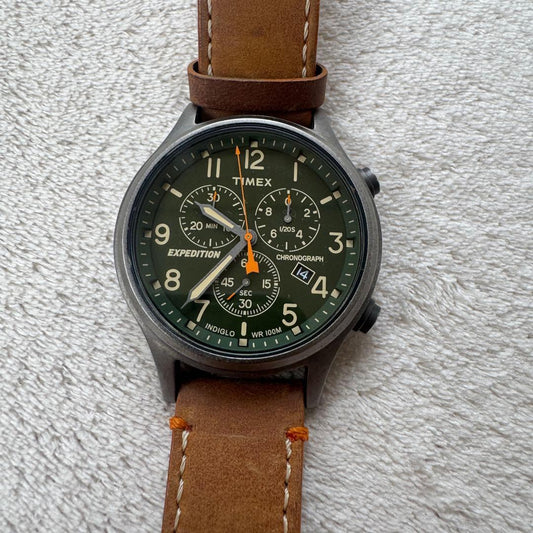 TIMEX Expedition Scout Chronograph Men's Watch — Japanese