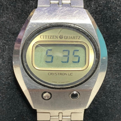 Citizen CRYSTRON LC 60-7053 Digital Men's Watch — Japanese