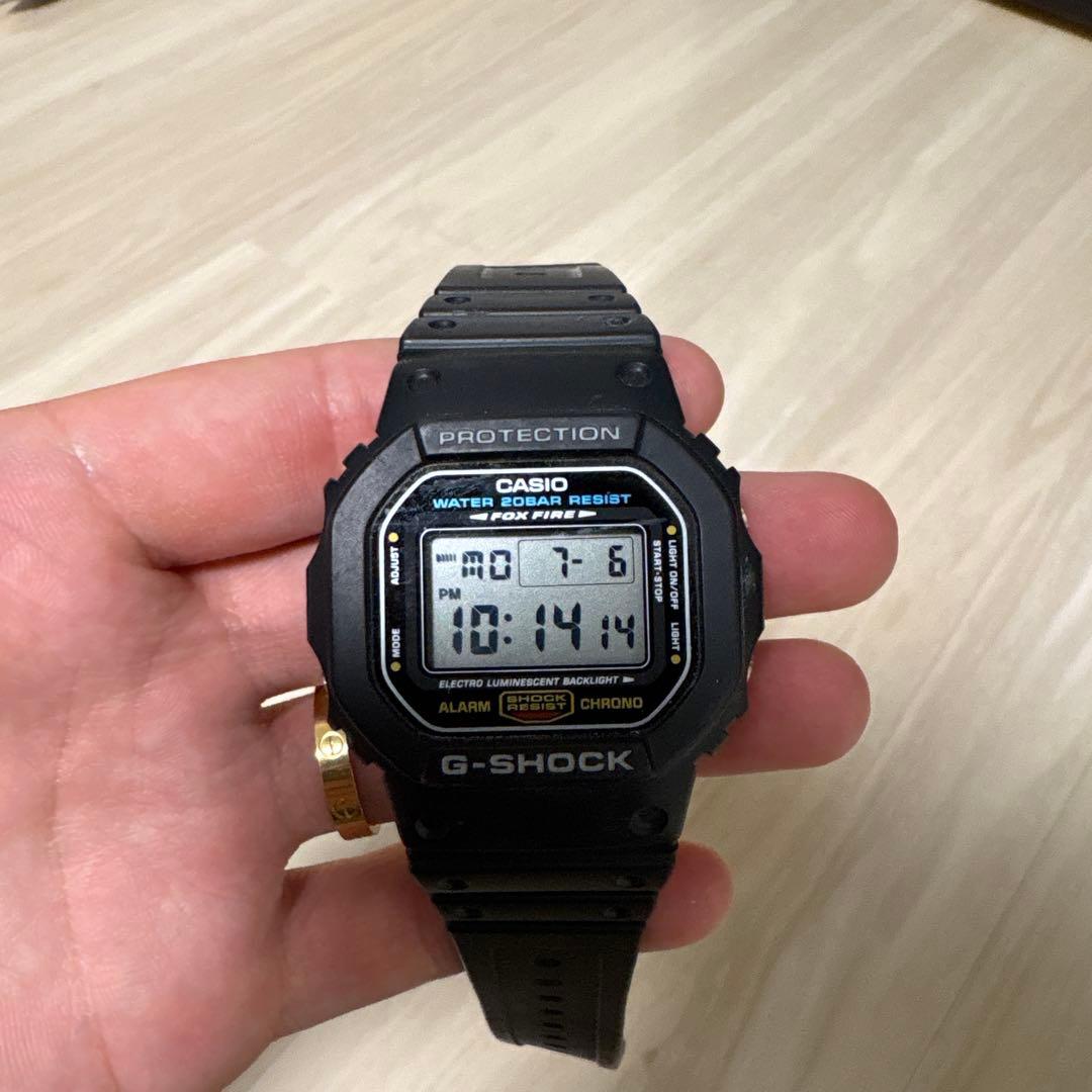 CASIO G-SHOCK FOX FIRE Digital Men's Watch — Japanese