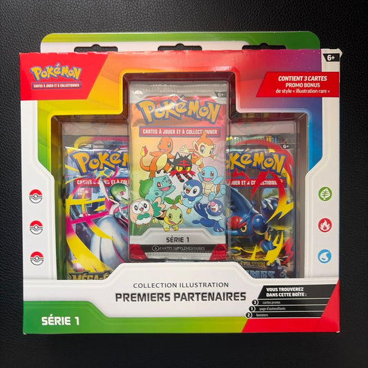 Pokemon Overseas Limited First Partner Illustration Collection French Box — Japanese