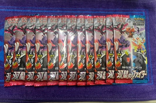 Pokemon Double Fencer Bara 12 Pack Pack — Japanese