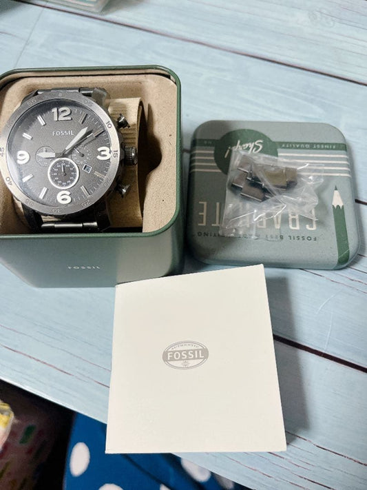 FOSSIL Model/Series Name Quartz Men's Watch — Japanese