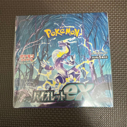 Pokemon Pokémon Card Violet ex 1BOX Box — SV Expansion Pack Violet ex — Japanese