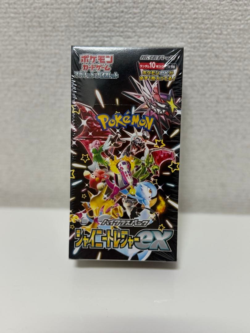 Pokemon Pokémon Card Shiny Treasure EX 1BOX Box — SV High Class Pack Shiny Treasure ex — Japanese