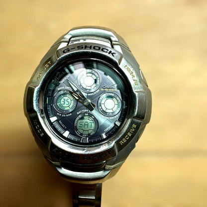 Casio G-Shock GW-1200J Radio Solar watch body only with visible signs of wear on case and band