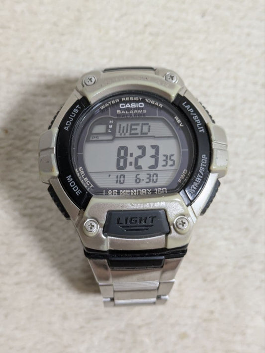 CASIO W-820 Solar Men's Watch — Japanese
