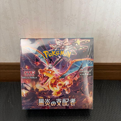 Pokemon Paldea Evolved Box — SV Expansion Pack Ruler of the Black Flame — Japanese