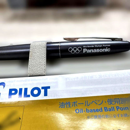 Pilot Oil-Based Ballpoint Pen Olympic Partner with slight scuff on paper case corner