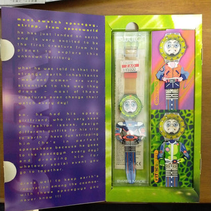 swatch SCUBA200 STRIPP Digital Men's — Japanese
