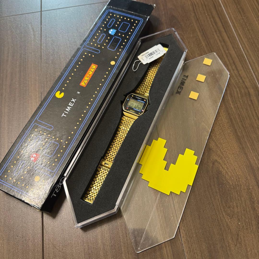 TIMEX T80×PACMAN 40th Anniversary Limited Digital Men's Watch — Japanese
