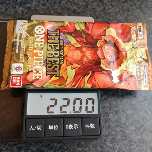 One Piece One Piece Card The Best Za Best 1 Pack Pack — Japanese