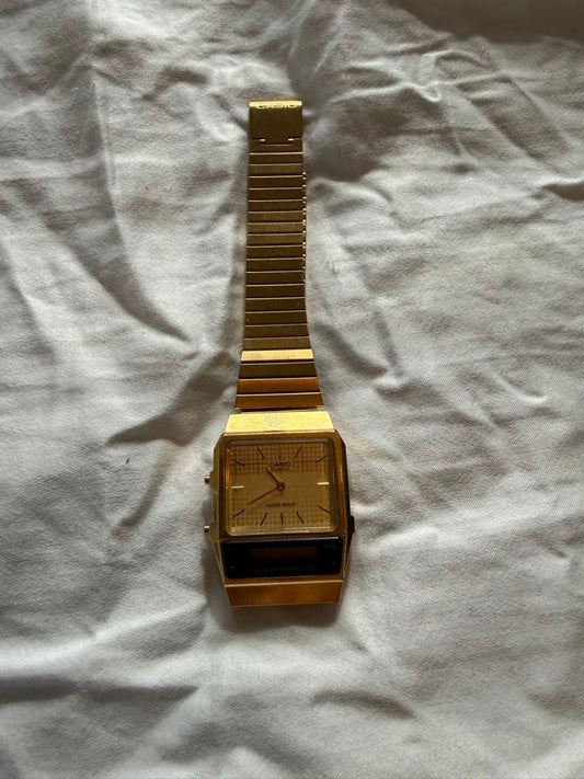CASIO AQ-800EG-9AJF Digital Men's Watch — Japanese