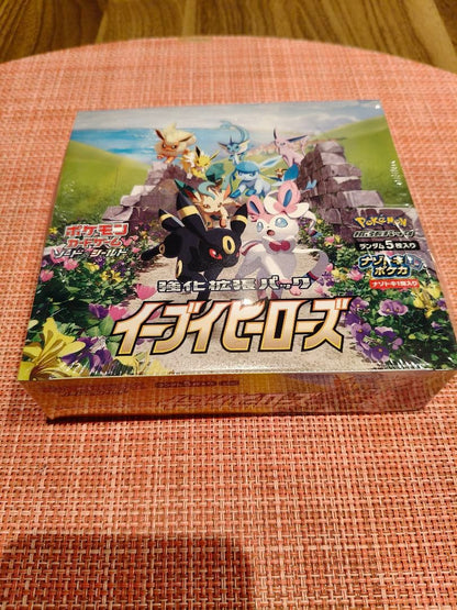 Pokemon Eevee Box — S Enhanced Expansion Pack Eevee Heroes — Japanese