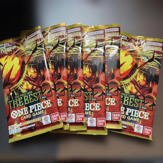 One Piece One Piece Card Game THE BEST Vol.2 6 Pack Pack — Japanese