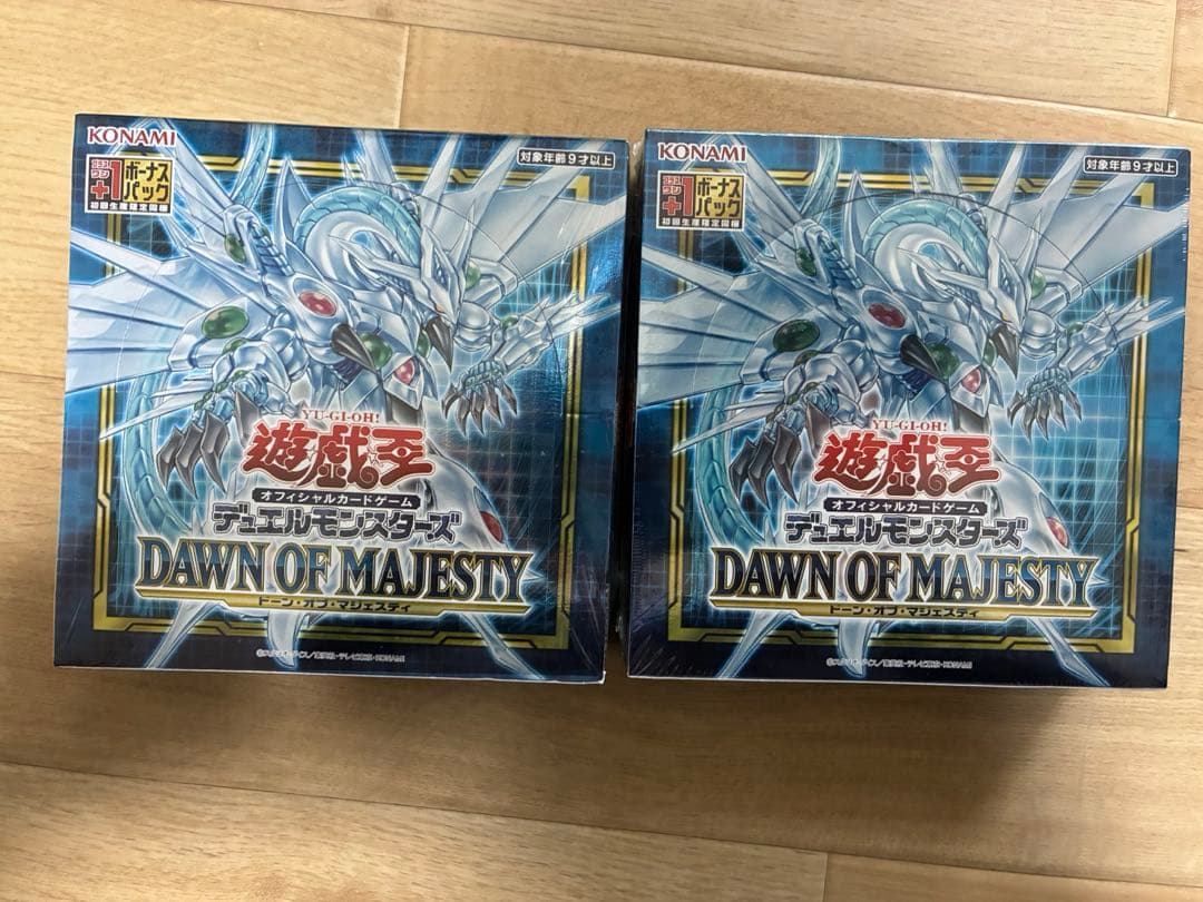 Yu-Gi-Oh Yu-Gi-Oh! Official Card Game Dawn of Majesty 2-Box Set Box — Japanese