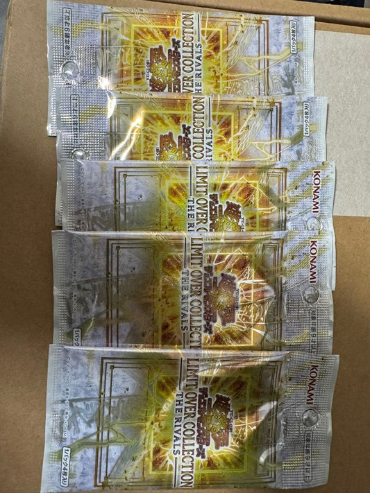 Yu-Gi-Oh Yu-Gi-Oh! Limit Over Collection 5 Pack Pack — Japanese