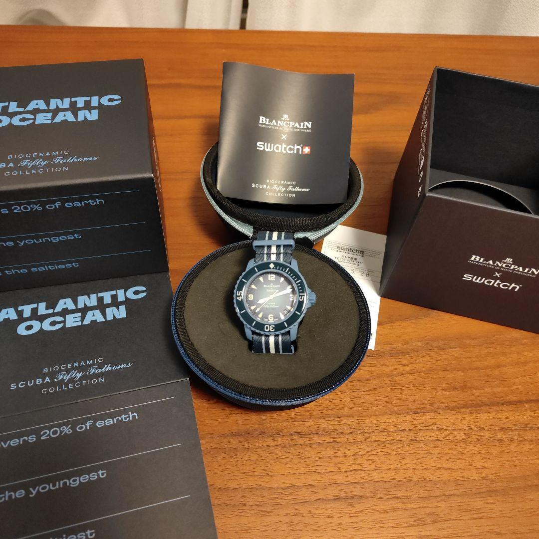 swatch Blancpain Atlantic Ocean Men's — Japanese