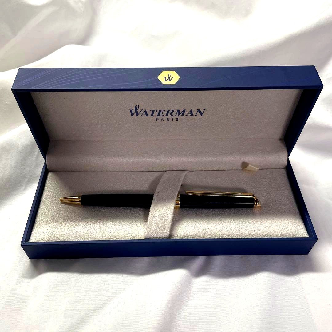 Waterman Metropolitan Essential Black mechanical pencil with metal body and eraser