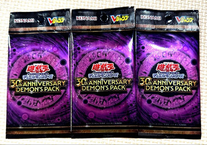 Yu-Gi-Oh Yu-Gi-Oh! 30th ANNIVERSARY DEMONS PACK Pack — Japanese