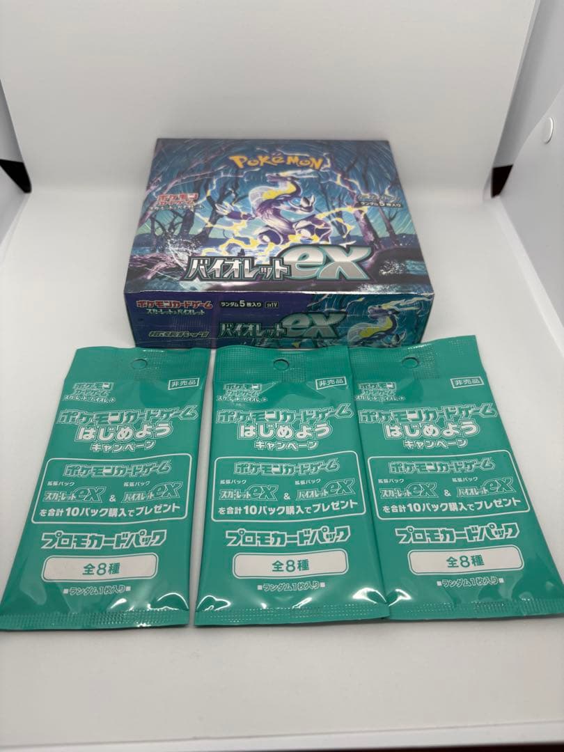 Pokemon Pokémon Card Violet ex Box Box PROMO — Japanese