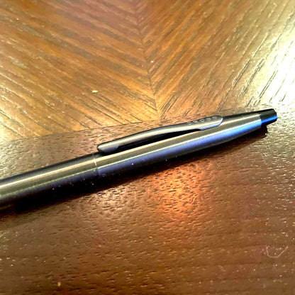 Cross No.52 ballpoint pen with oil-based ink in one color, used Japanese office supply