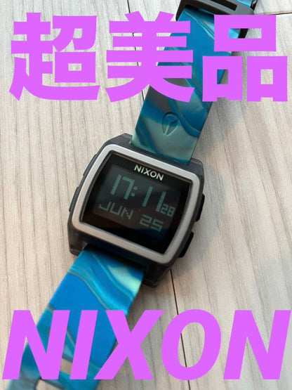 NIXON BASE TIDE jellyfish comp Digital Men's Watch — Japanese