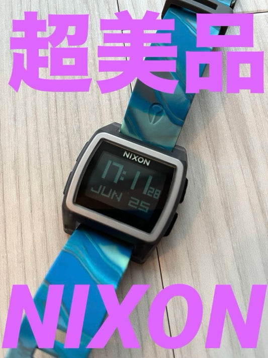 NIXON BASE TIDE jellyfish comp Digital Men's Watch — Japanese