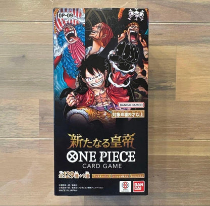 One Piece One Piece Card New Emperor OP-09 1BOX Tape Cut Pack L — OP-09 — Japanese