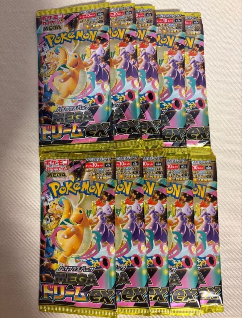 Pokemon Pokémon Card Game Mega Dreamex 10 Pack Pack — Japanese