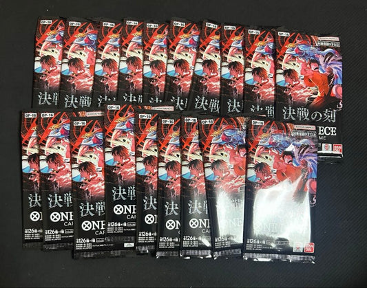 One Piece One Piece Card Game: Battle of the Decisive Moment Single Pack Pack P — Japanese