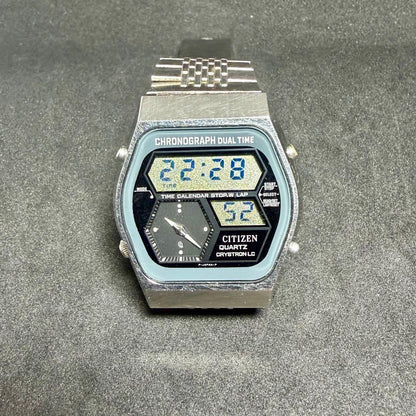 Citizen デジアナ 1987 Quartz Men's Watch — Japanese
