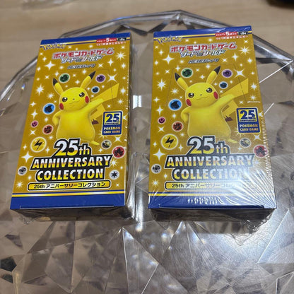 Pokemon Pokémon 25th Anniversary Collection Box Box — S Enhanced Expansion Pack 25th Anniversary Collection — Japanese
