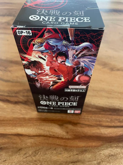 One Piece One Piece Card Game: Clash of the Decisive Battle Box — Japanese